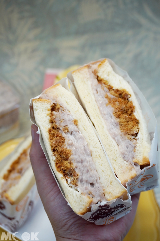 台灣台北市　行天宮　麥貳工作室　芋見肉鬆三明治