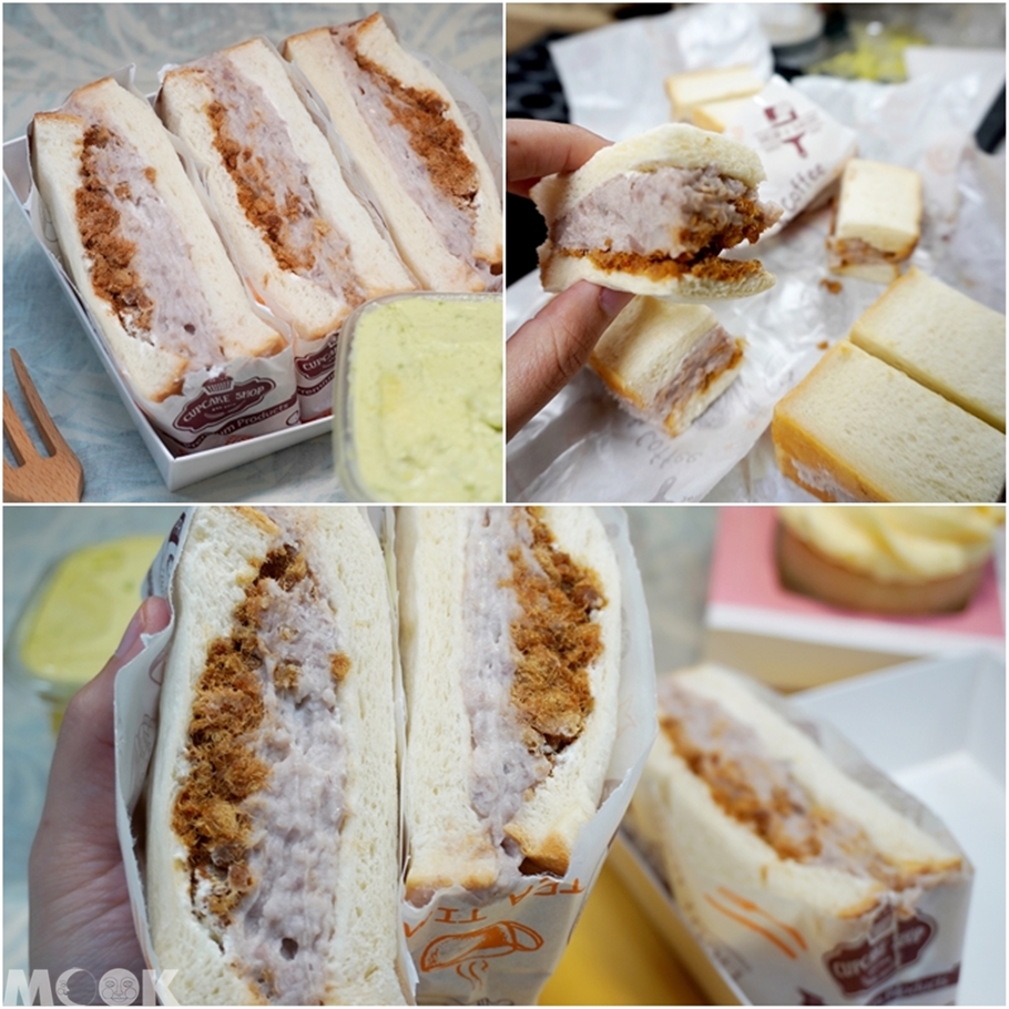 台灣台北市　行天宮　麥貳工作室　芋見肉鬆三明治