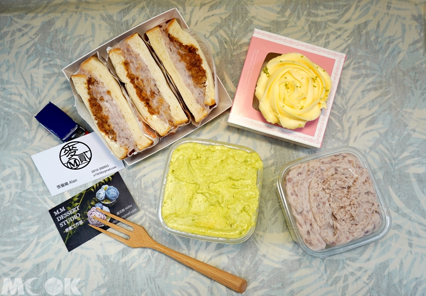 台灣台北市　行天宮　麥貳工作室　甜點合照