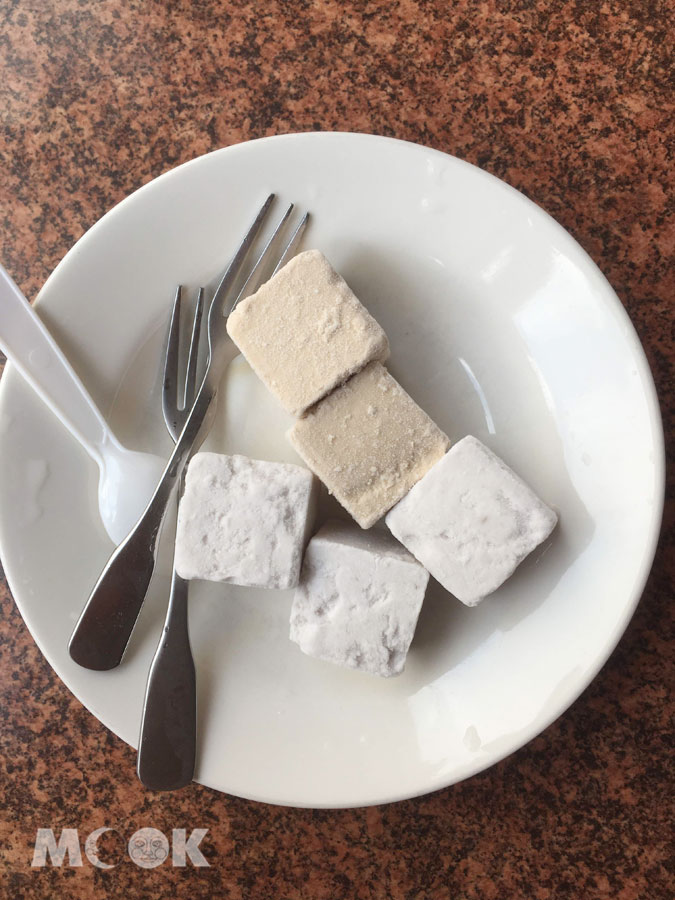 太陽牌冰品的草湖芋仔冰