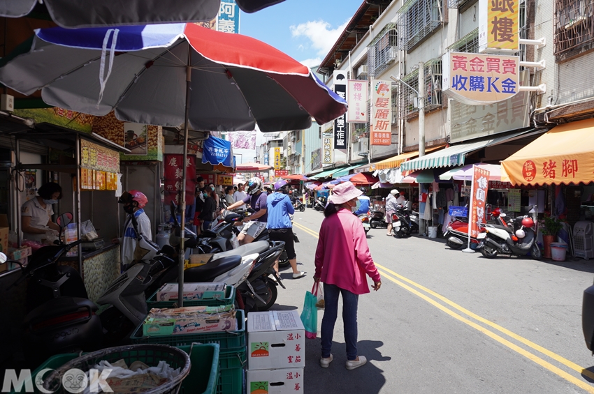 台灣台中市　西區　第五市場　樂群街