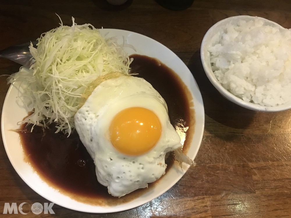 名古屋台所必吃的煎蛋手做漢堡肉