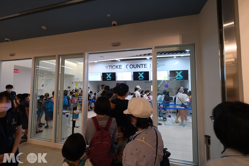 Xpark2樓入口閘門