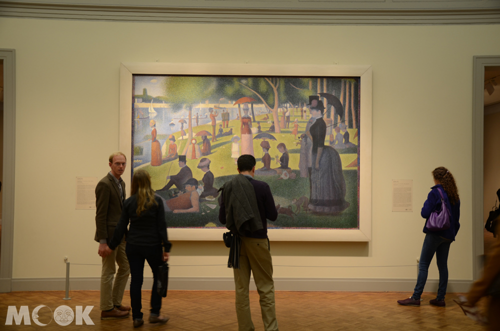 芝加哥美術館內的大碗島的週日午後