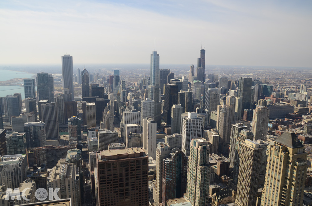 從360 Chicago俯瞰芝加哥市景