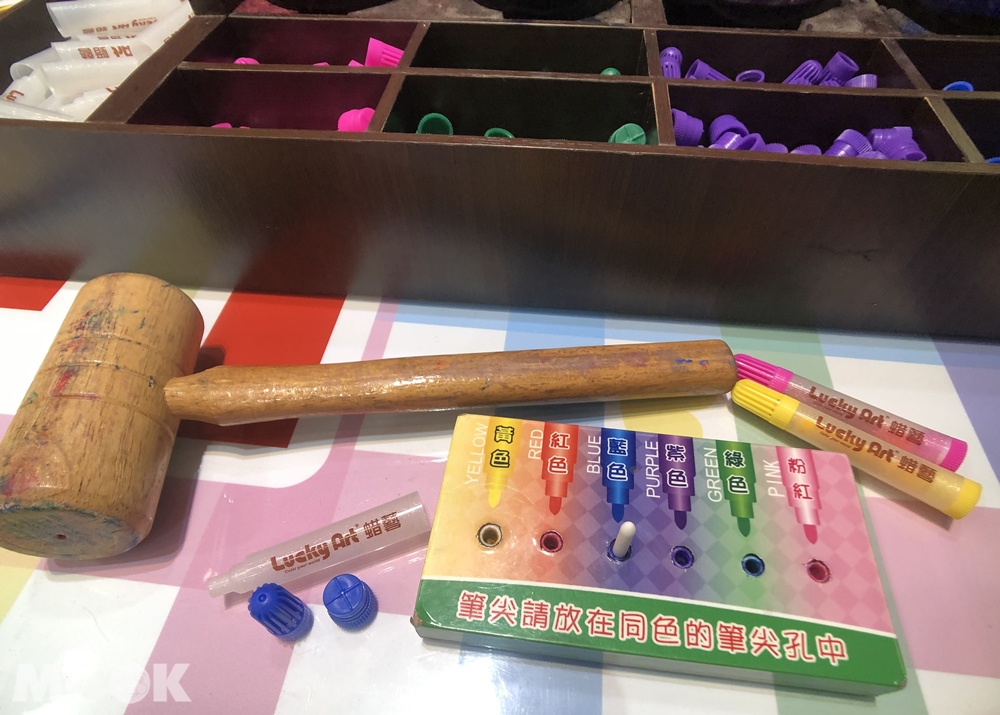宜蘭 蘇澳 蜡藝蜡筆城堡 DIY 彩色筆