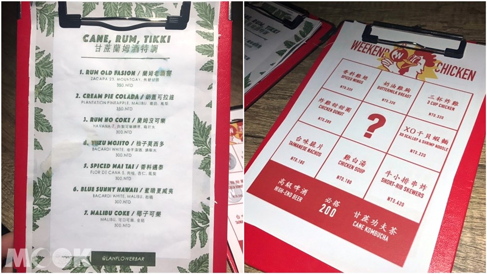 台北 忠孝新生站 週末炸雞俱樂部 炸雞 菜單 酒單