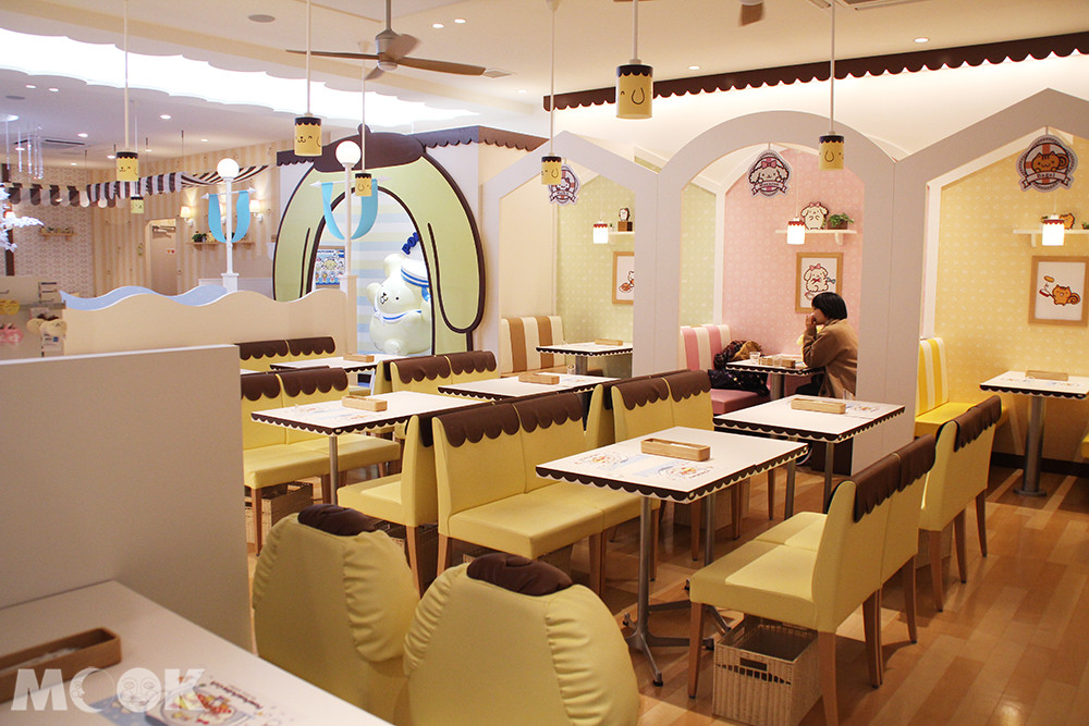 布丁狗主題餐廳「POMPOMPURIN Café」