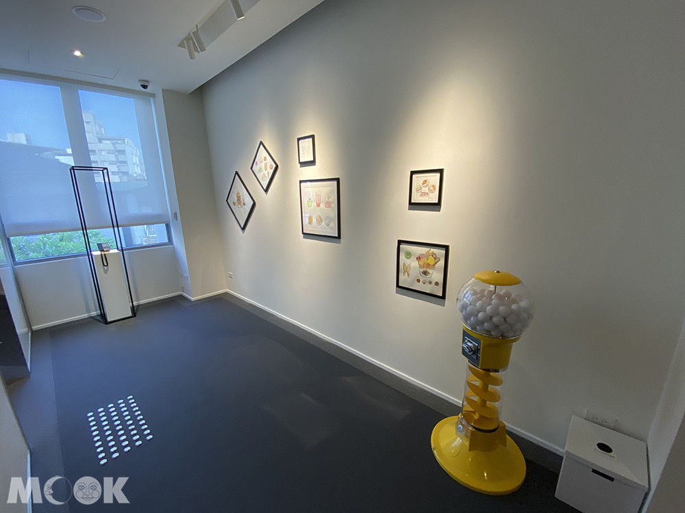 展覽一樣運用飯店獨有的美學展示空間