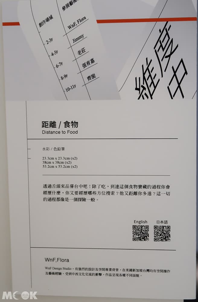 每層樓的展覽旁邊都會有該主題的解說