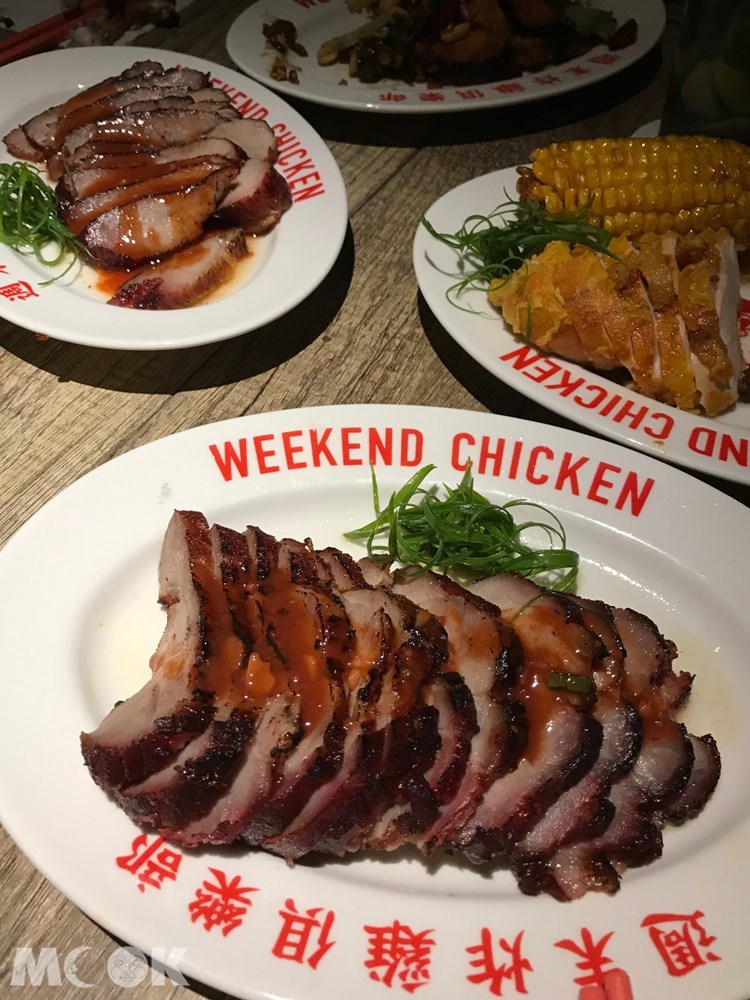 台北 忠孝新生站 週末炸雞俱樂部 紹興叉燒肉