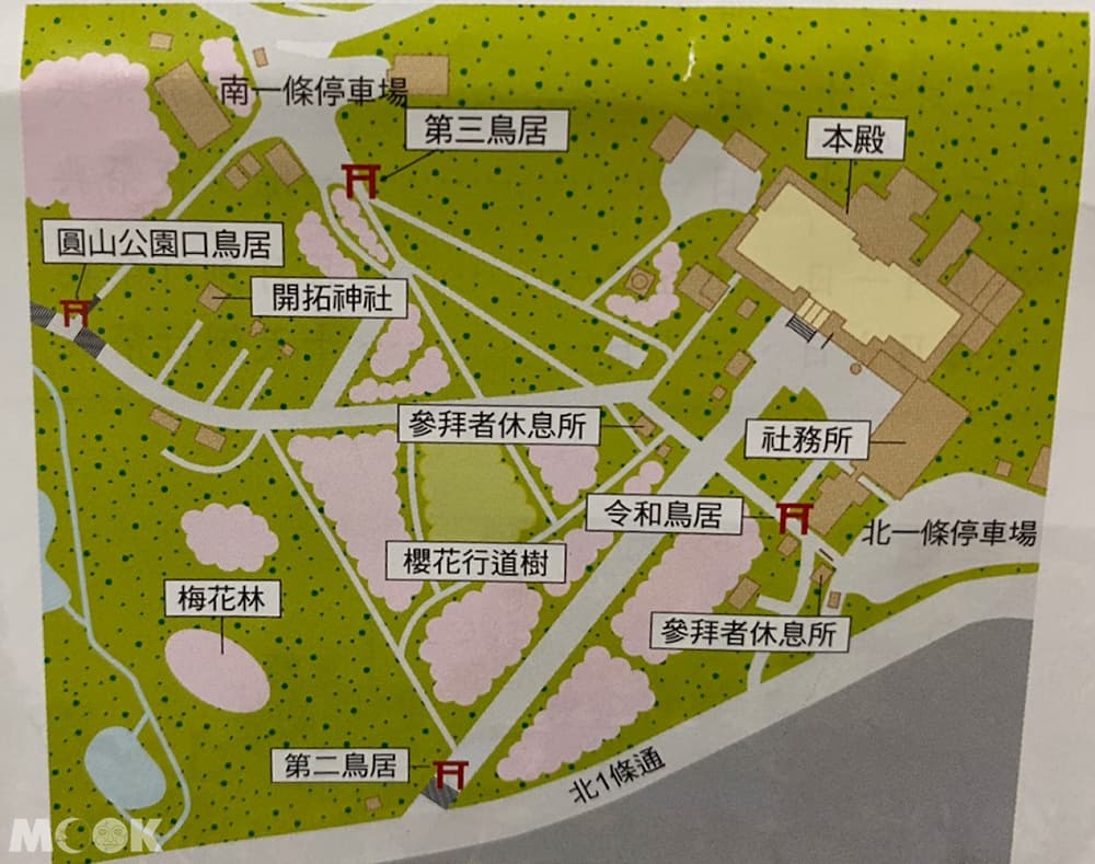 北海道神宮地圖