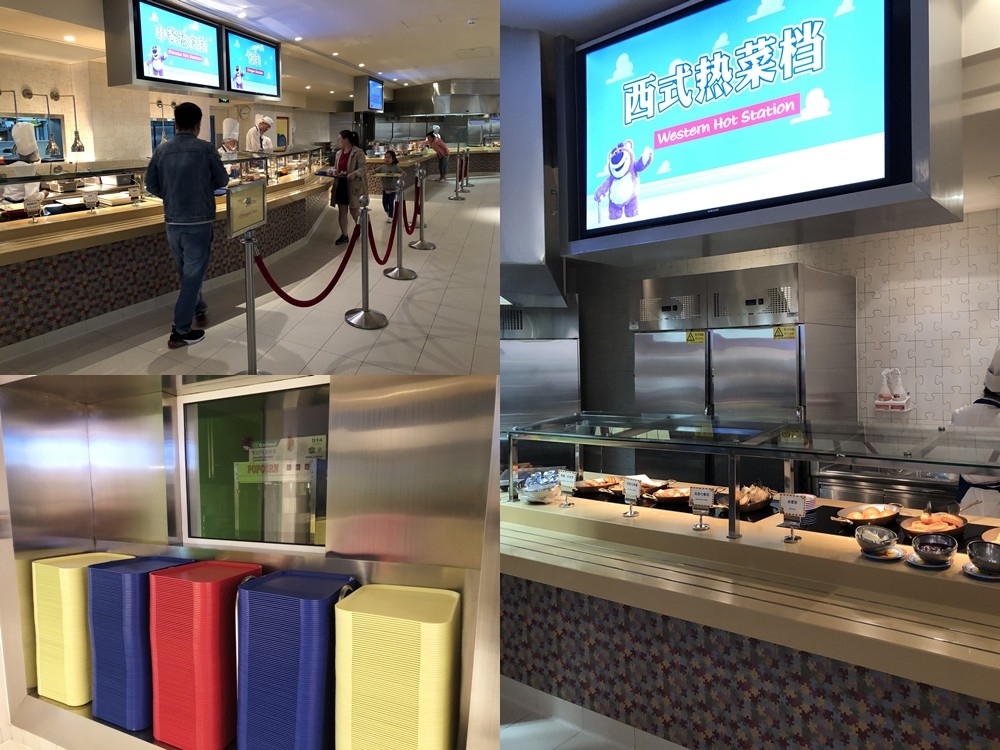 上海迪士尼玩具總動員酒店早餐