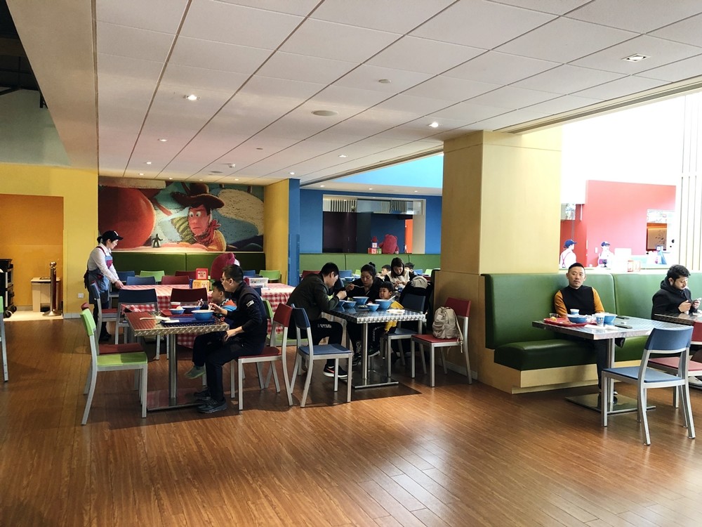 上海迪士尼玩具總動員酒店早餐