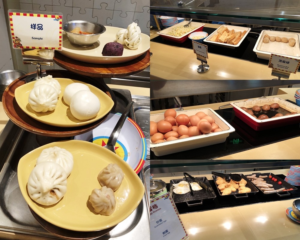 上海迪士尼玩具總動員酒店早餐