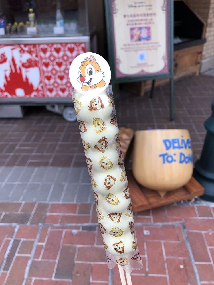 上海迪士尼奇奇蒂蒂店賣的栗子巧克力點心
