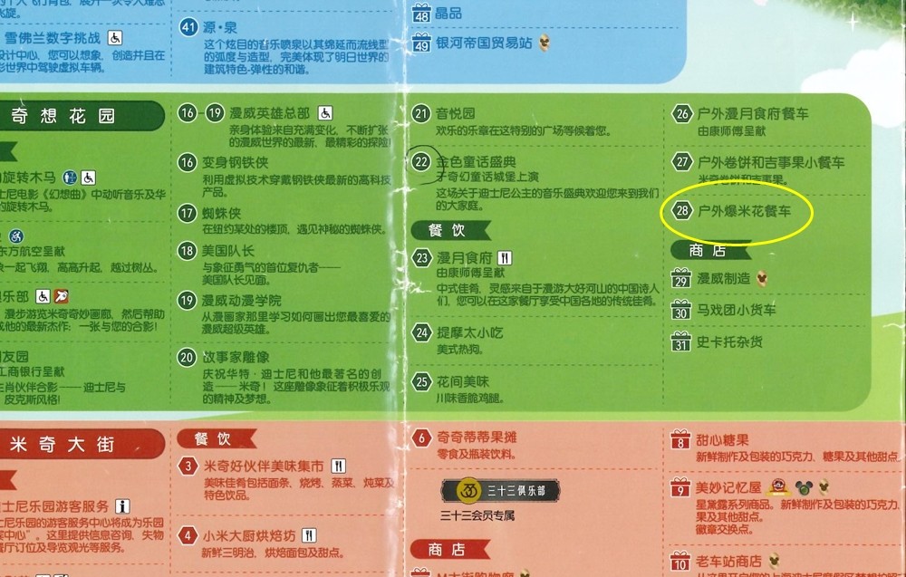 上海迪士尼爆米花