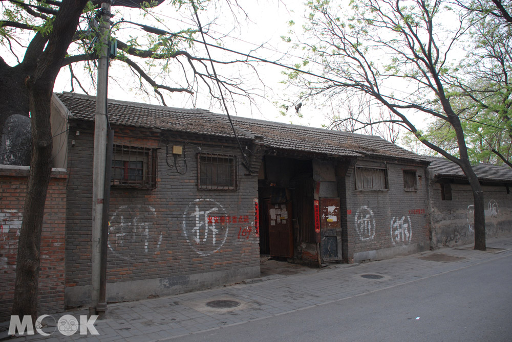 中國北京待拆的胡同