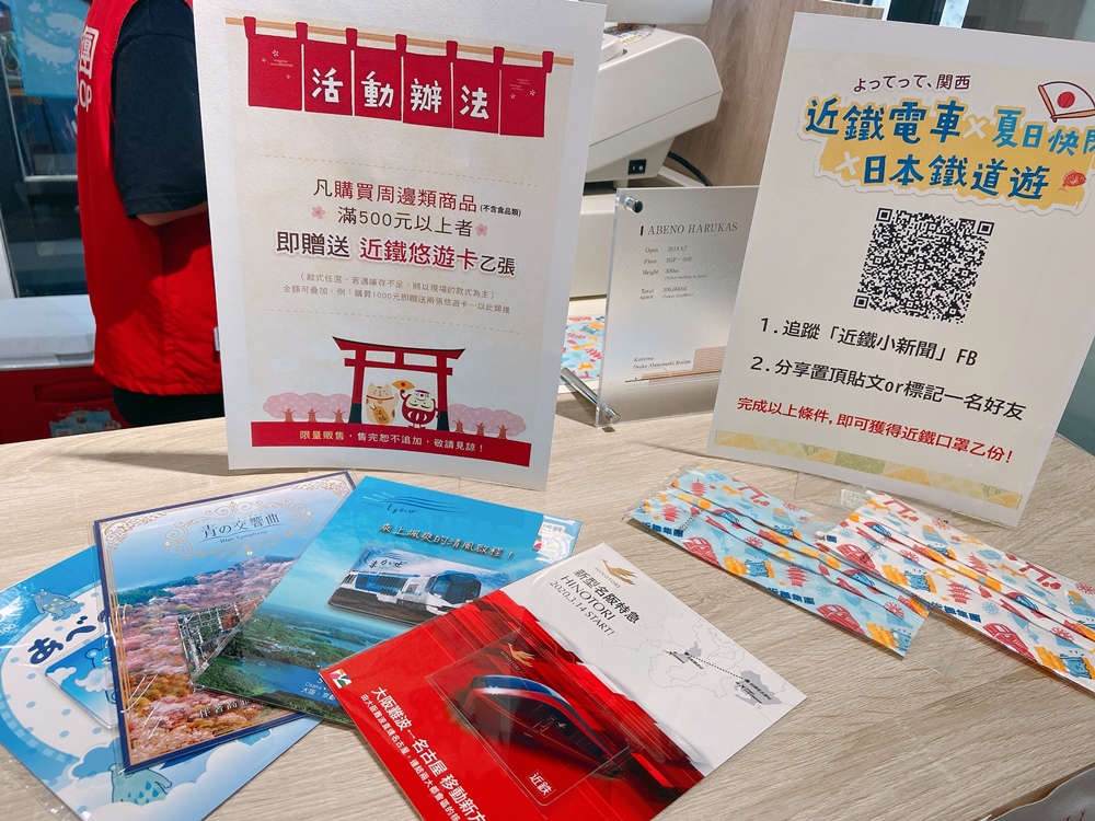 近鐵電車快閃店 滿額抽獎活動