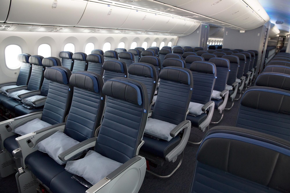 聯合航空波音777座位