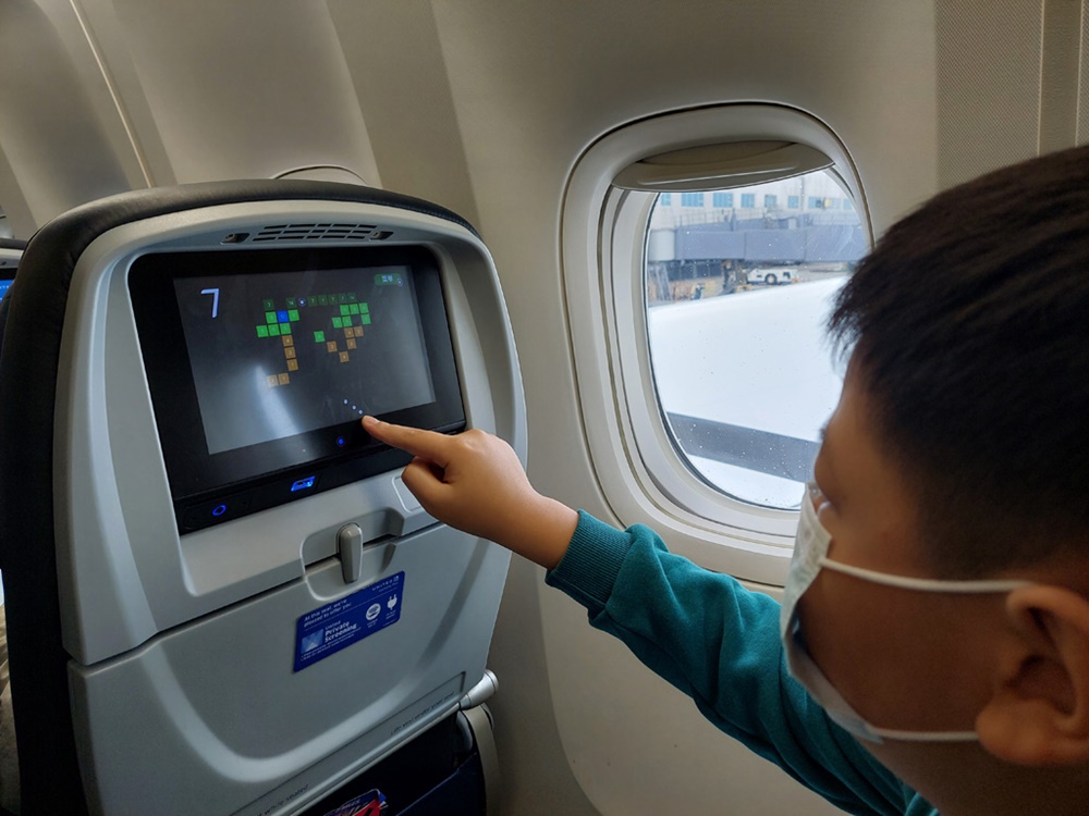 聯合航空波音777 機上娛樂