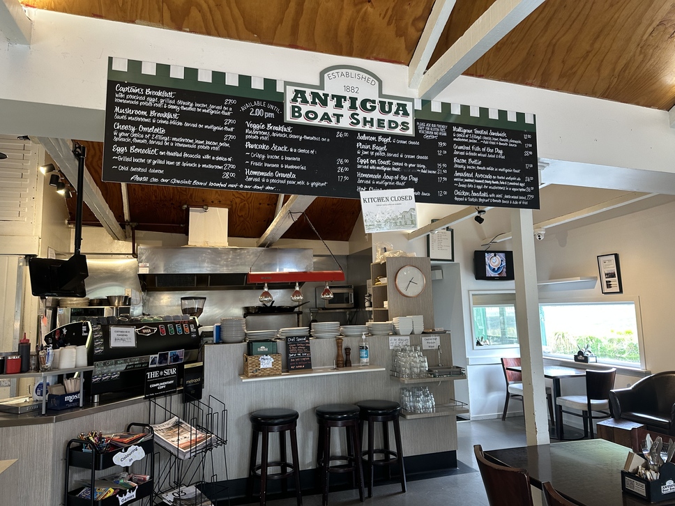 Antigua Boat Sheds Cafe