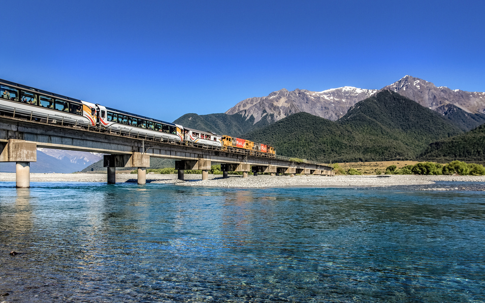 阿爾卑斯山號觀景火車TranzAlpine Train