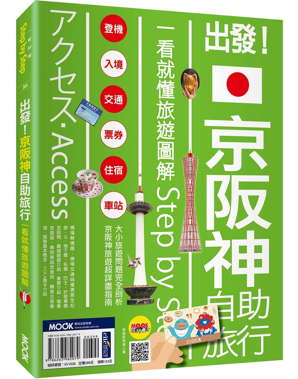 出發！京阪神自助旅行：一看就懂旅遊圖解Step by Step